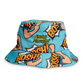 Bucket Hat in Big John Teal Bosh