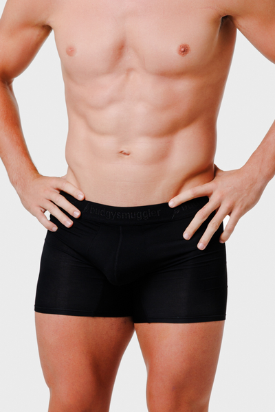 Men's Underwear Trunks in Black