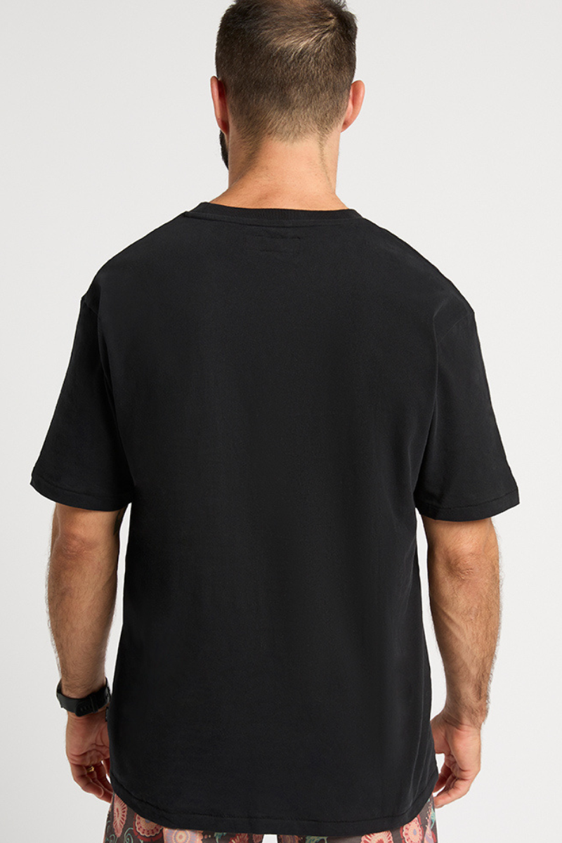 Black Staple Tee