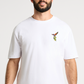 White Tee with Lorikeet