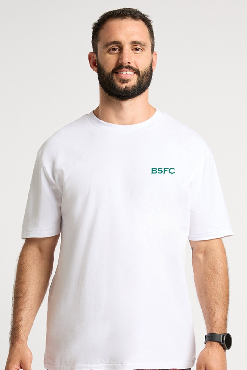 White Tee with BSFC