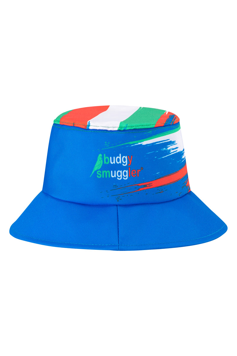 Bucket Hat in Italian Flag