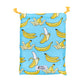 Double Sided Towel in Blue Bananas | Large Logo