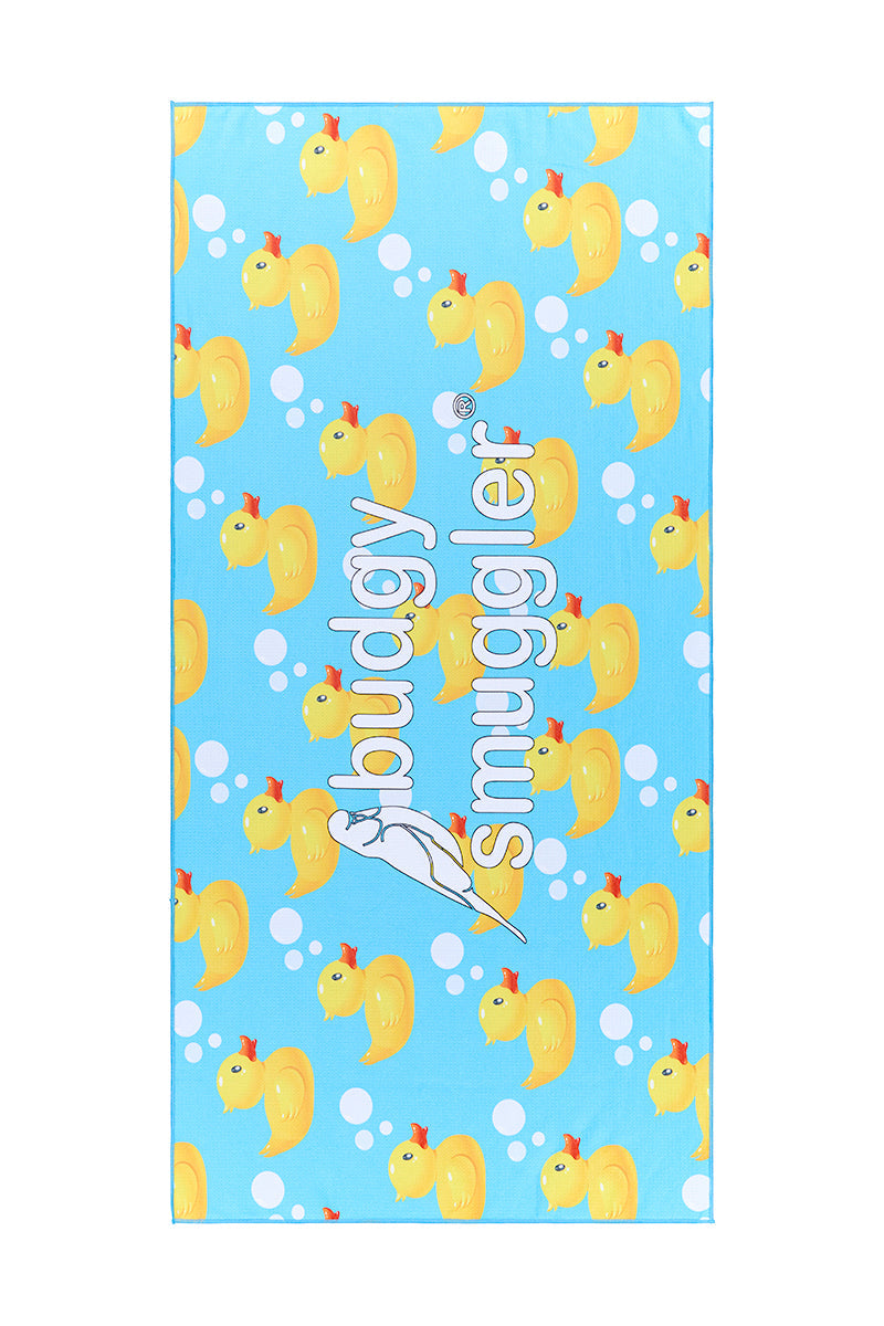 Double Sided Towel in Rubber Duck | Large Logo