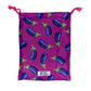 Double Sided Towel in Obscene Aubergine | Large Logo