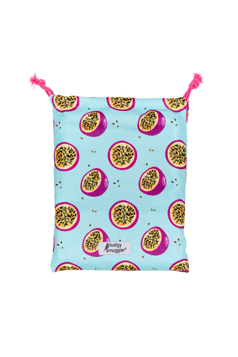 Double Sided Towel in Passionfruit | Large Logo