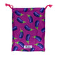 Double Sided Towel in Obscene Aubergine | Small Logo