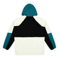 Retro Polar Fleece Jacket in Black & Green