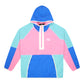 Retro Polar Fleece in Pink & Blue