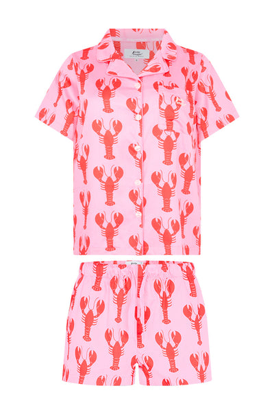 Women's Pyjama Set in Lobsters