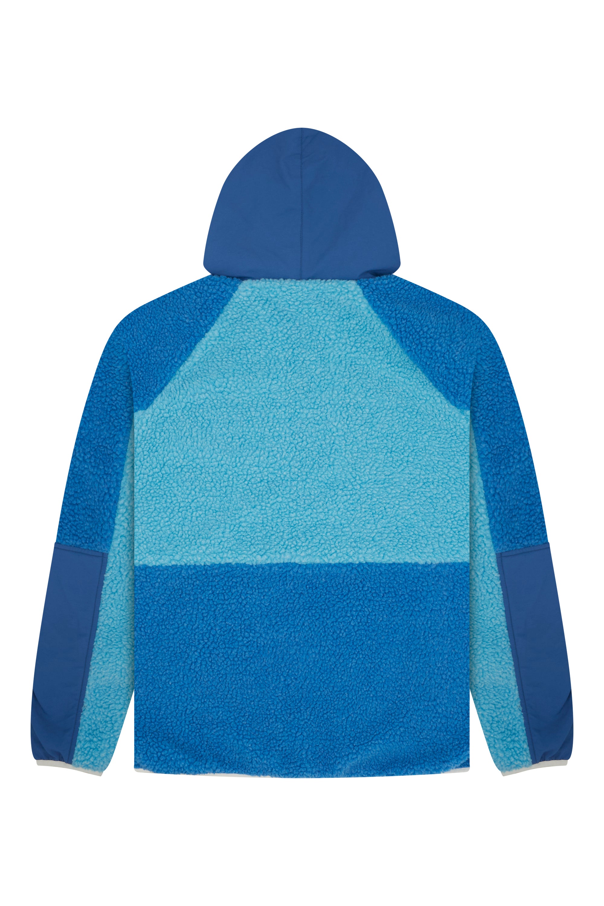 Retro Polar Fleece in Blue On Blue Baby