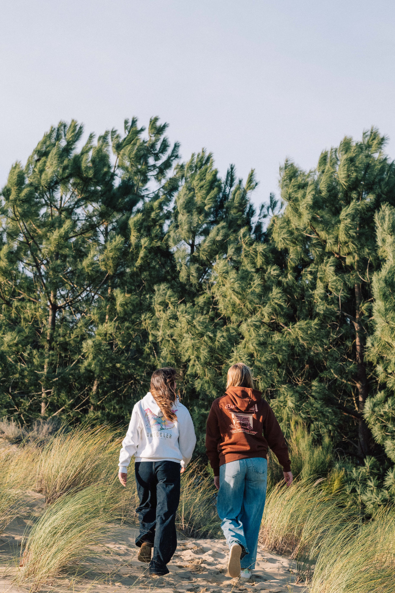 Hoodie in Brown Bondi Store