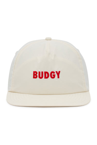 5 Panel Snap Back in Budgy Cream