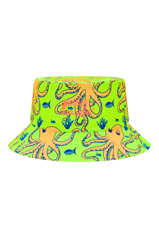 Bucket Hat 2.0 in Octopus Green