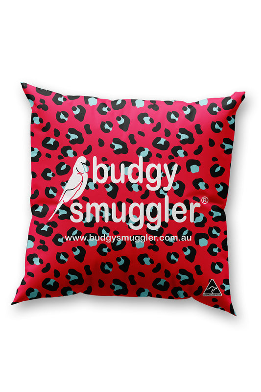 Pillow Case in Neon Jungle Pink