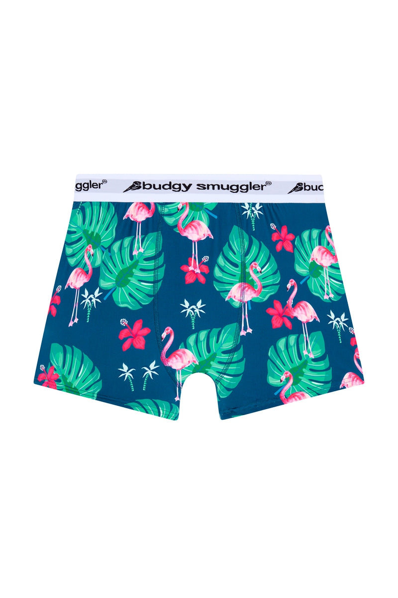 Premium Printed Underwear in Flamingo
