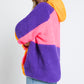 Retro Polar Fleece in Pink & Purple