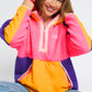 Retro Polar Fleece in Pink & Purple