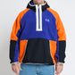 Retro Polar Fleece in Blue & Orange