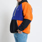 Retro Polar Fleece in Blue & Orange