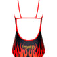 Thin Strap Racer in Fieri Flames