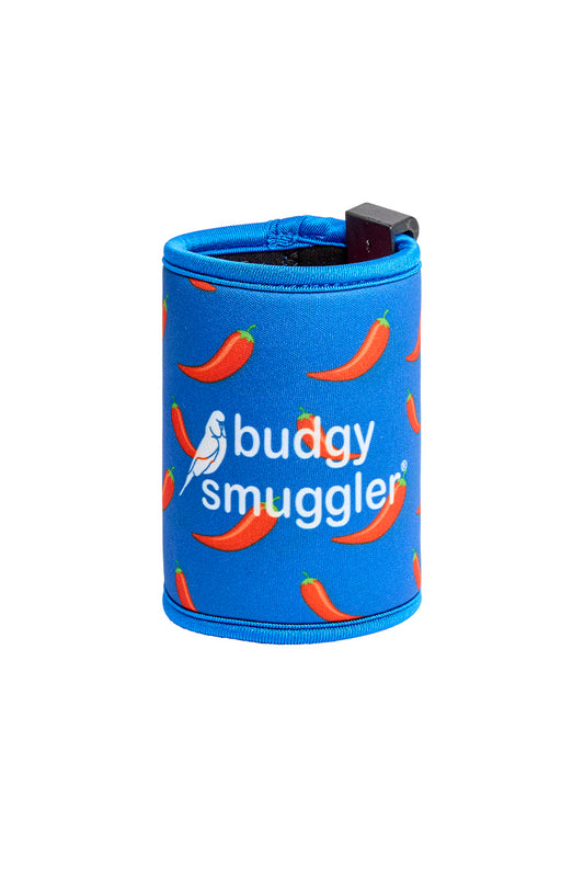 Stubby Holder with Clip in Chilli Willies