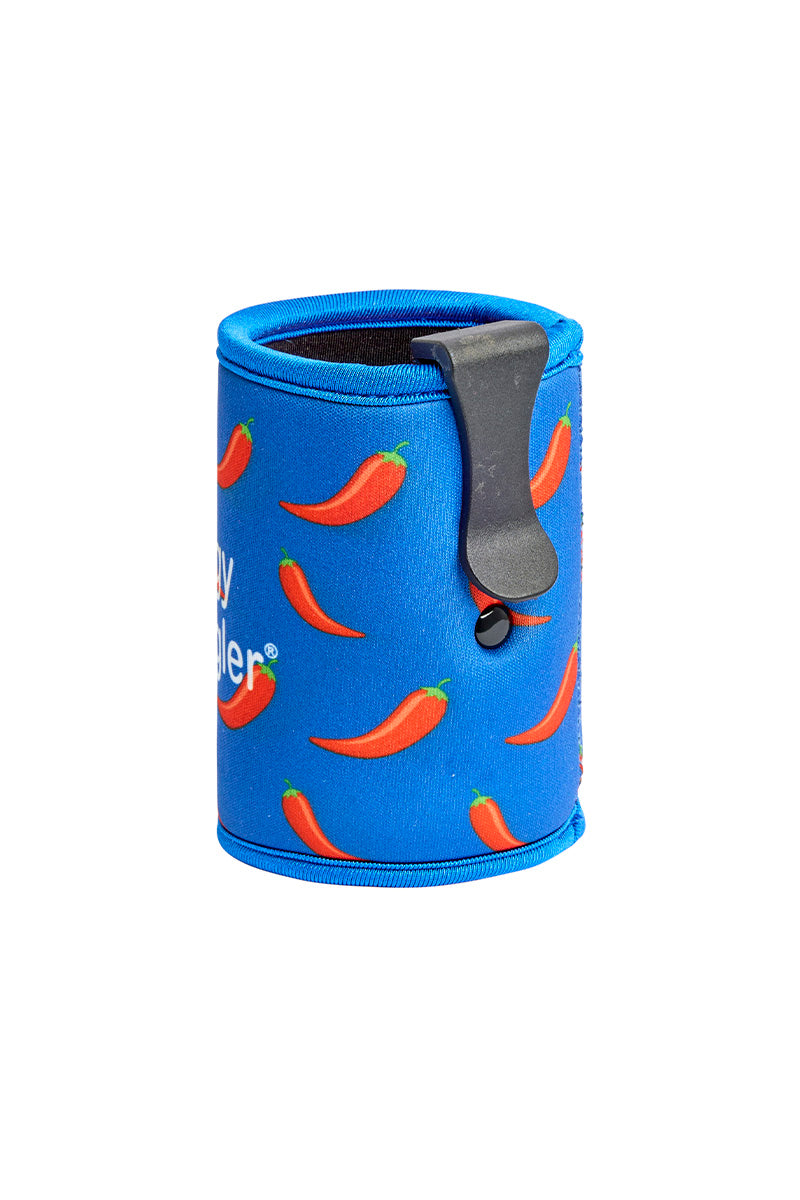 Stubby Holder with Clip in Chilli Willies