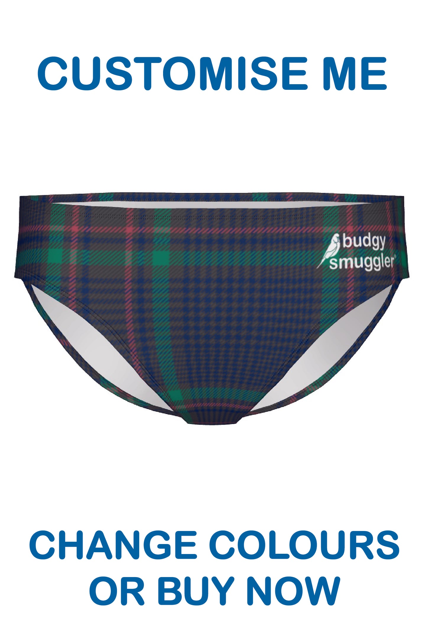 Custom DIY Navy Tartan