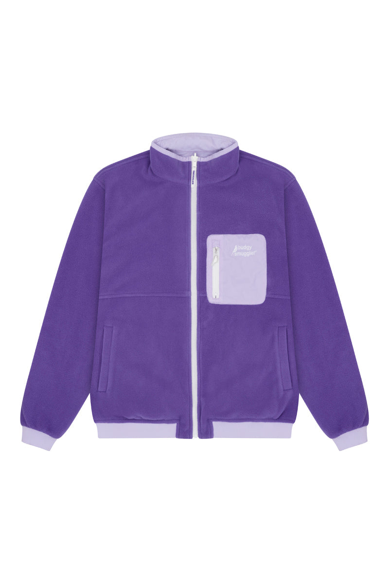 Reversible Fleece In Purple