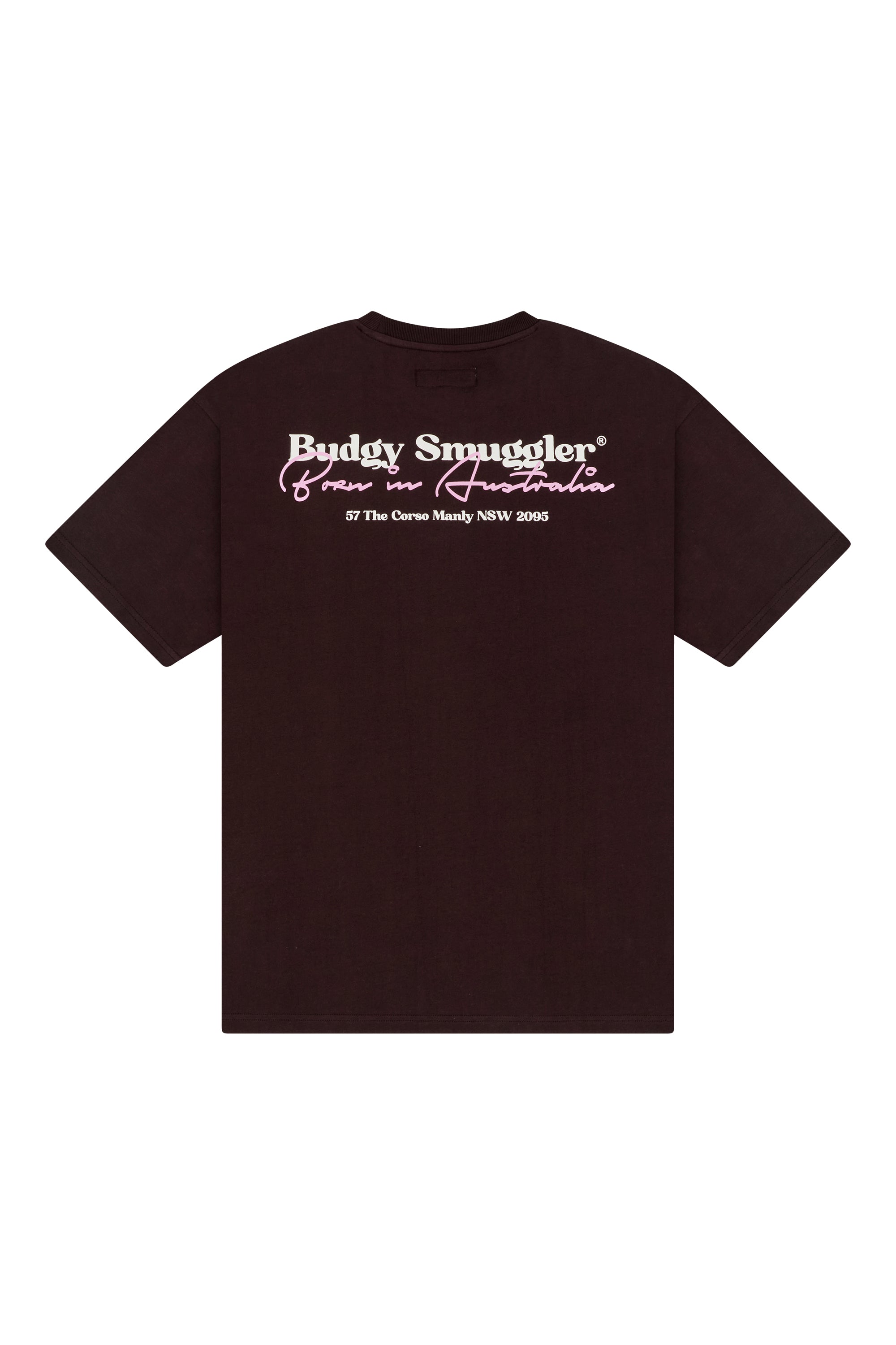Heavyweight Brown Tee in Budgy