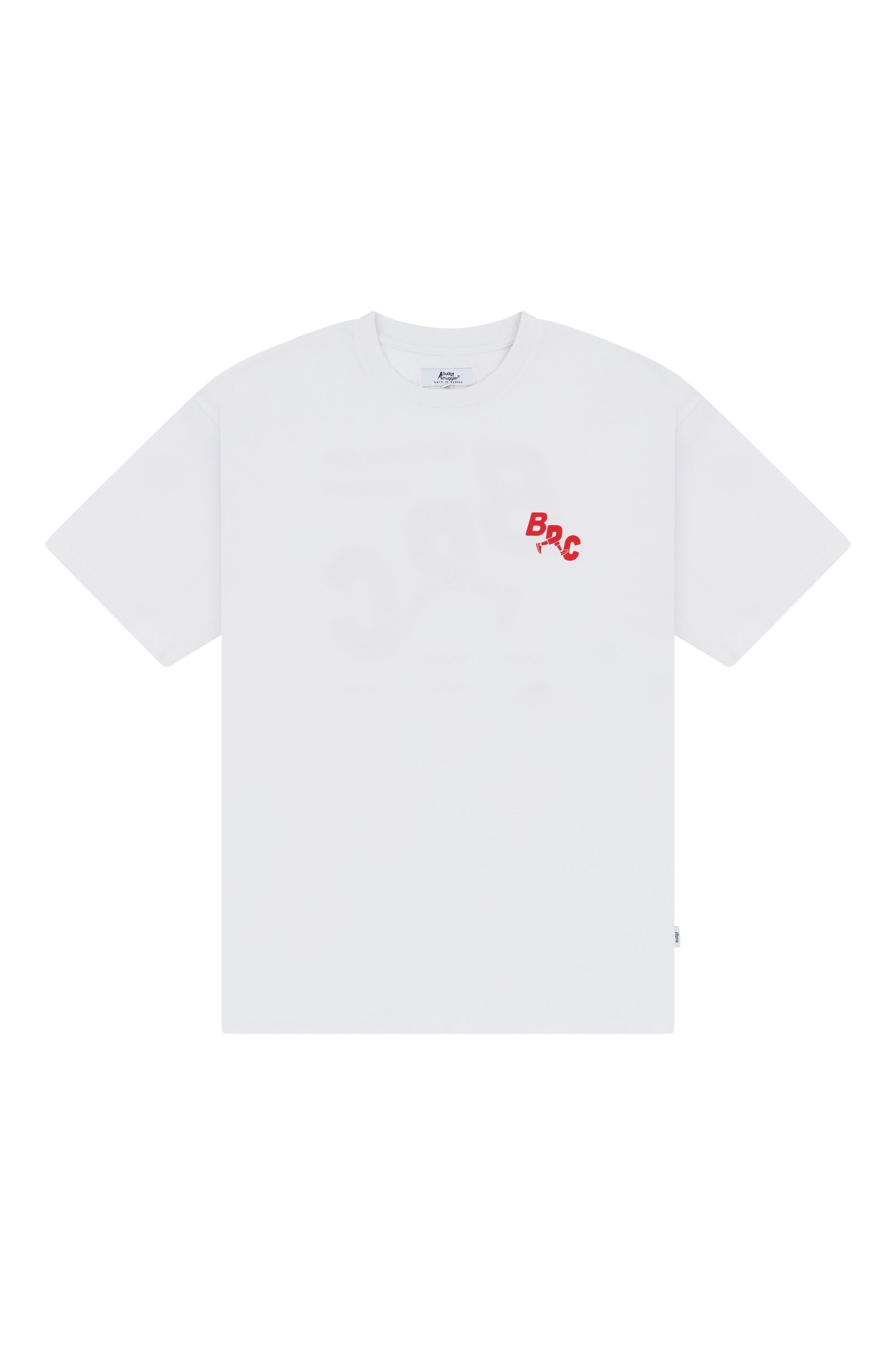 Heavyweight White Tee in Run Club