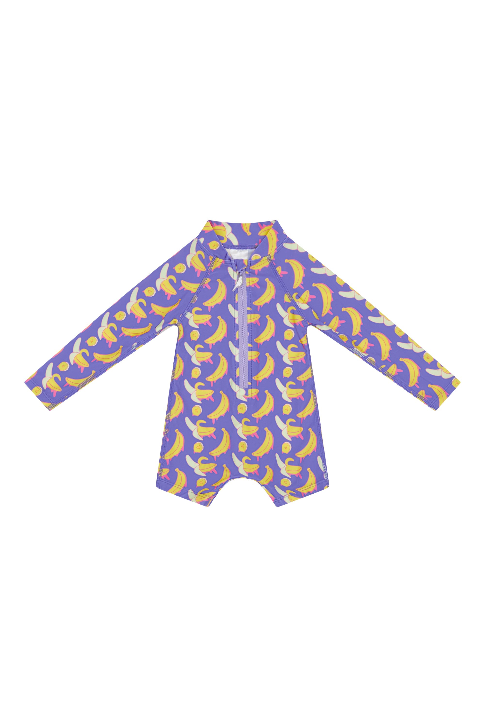 Kids Onesie Swim Bundle in Drippy Bananas UPF 50+