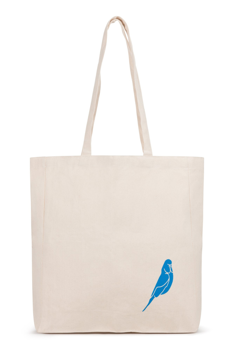 Budgy Canvas Tote Bag