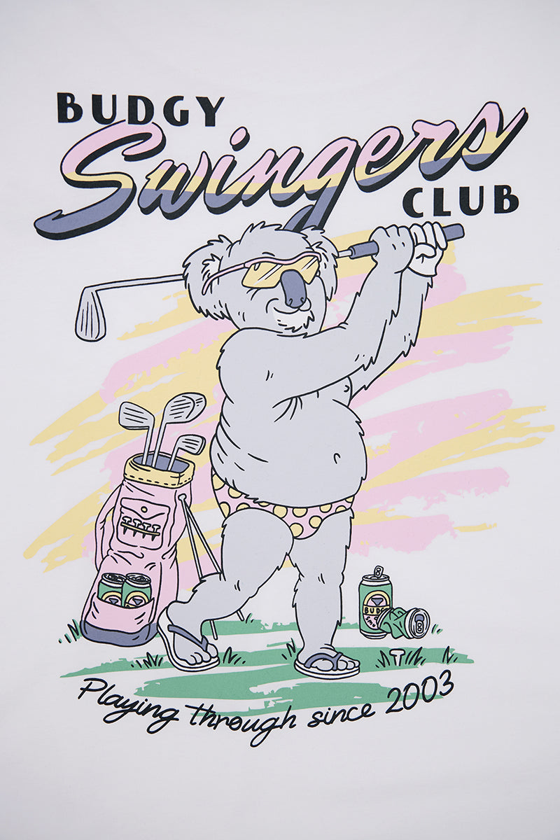 White Singlet with Swingers Club