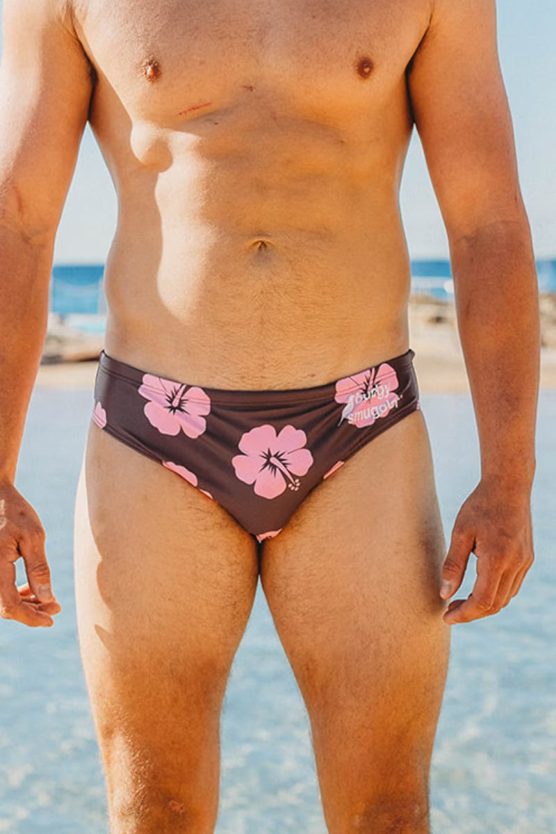 Brown and Pink Hibiscus