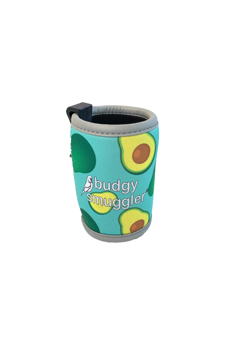 Stubby Holder with Clip in Avocado