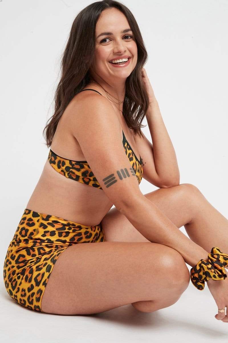 Booty Shorts in Leopard