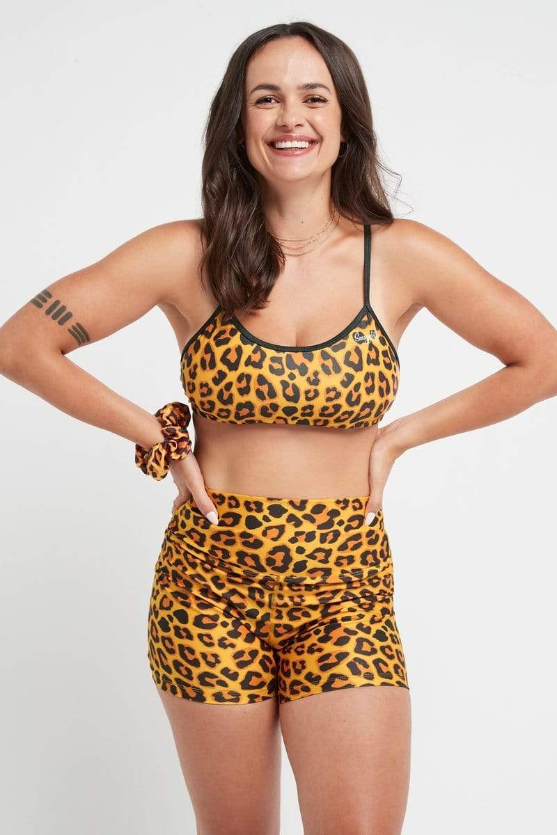 Cheetah print 2024 booty shorts