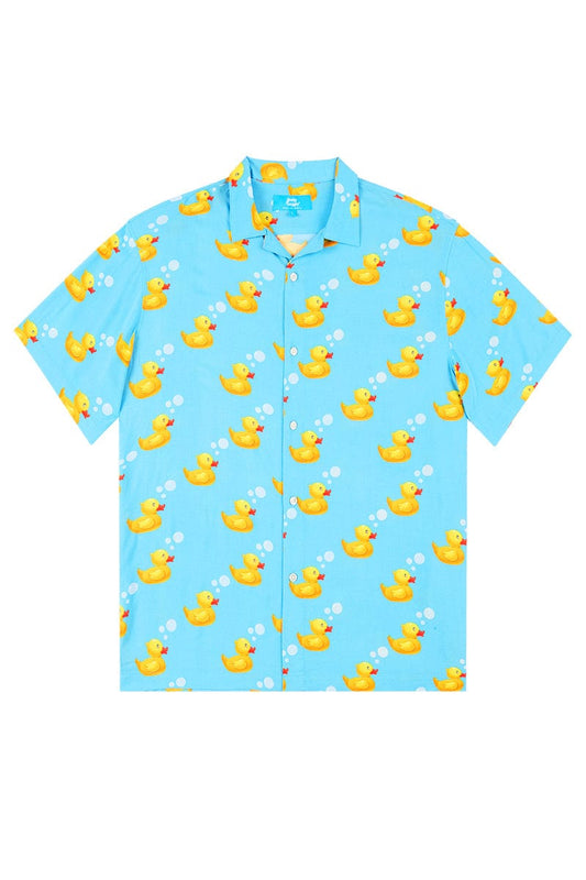 Chemise de fête hawaïenne en canard en caoutchouc