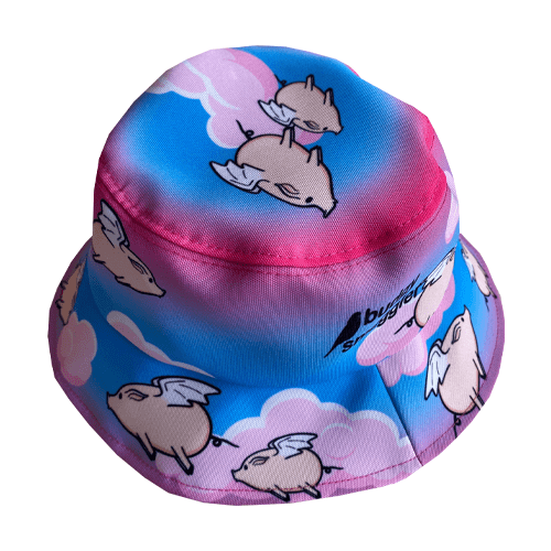 Bucket Hat in Pigs Might Fly