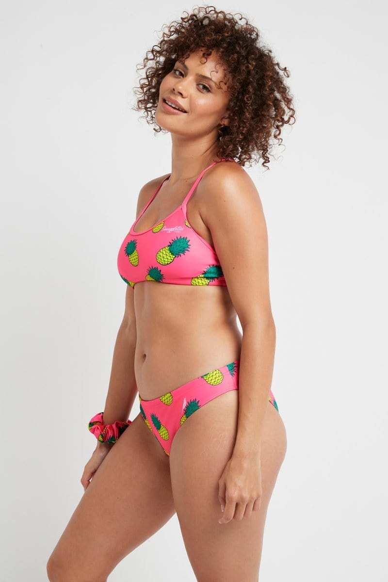 Freshwater Top in Pink Pineapple