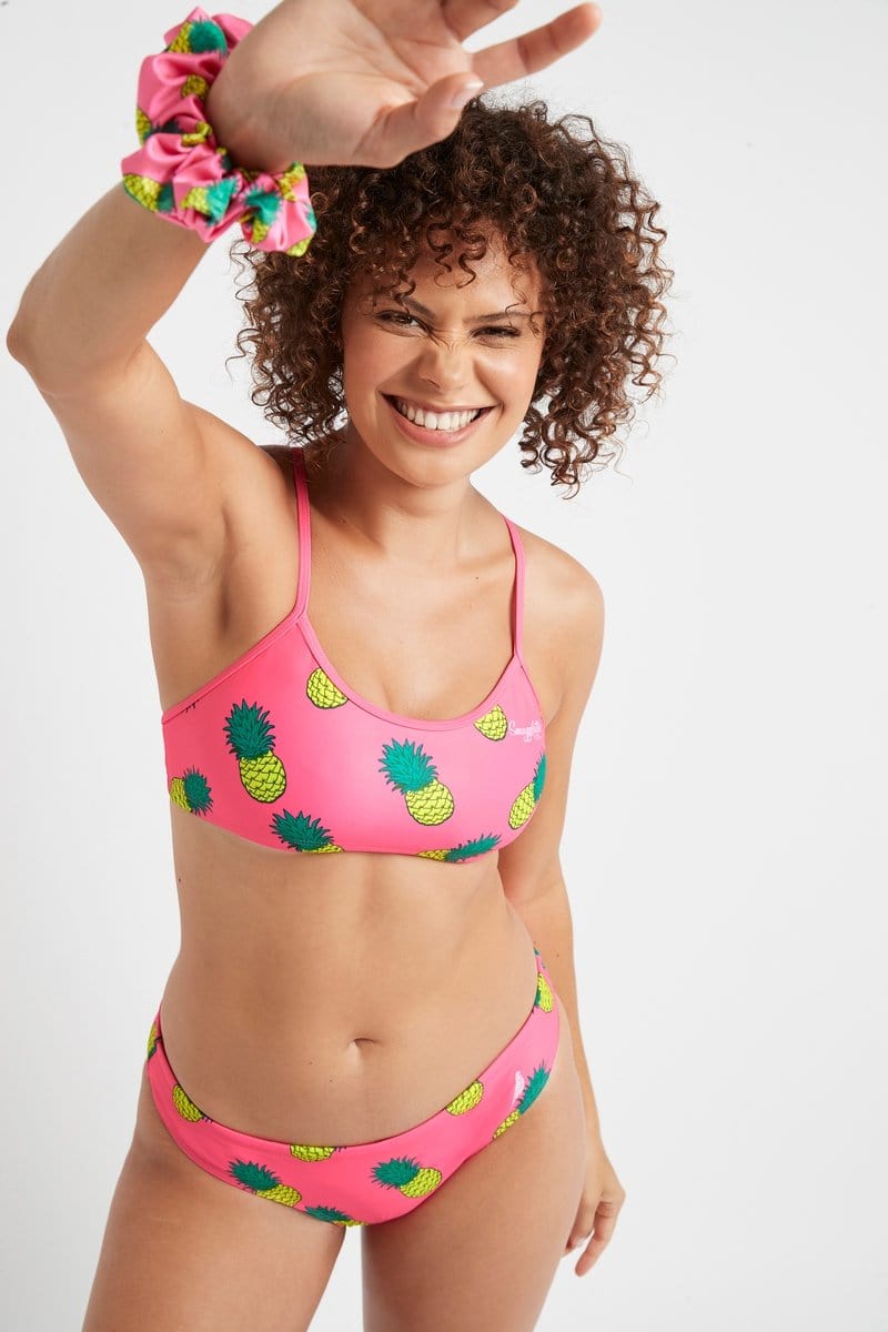 Freshwater Top in Pink Pineapple