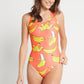 Thick Strap Racer in Cool Bananas