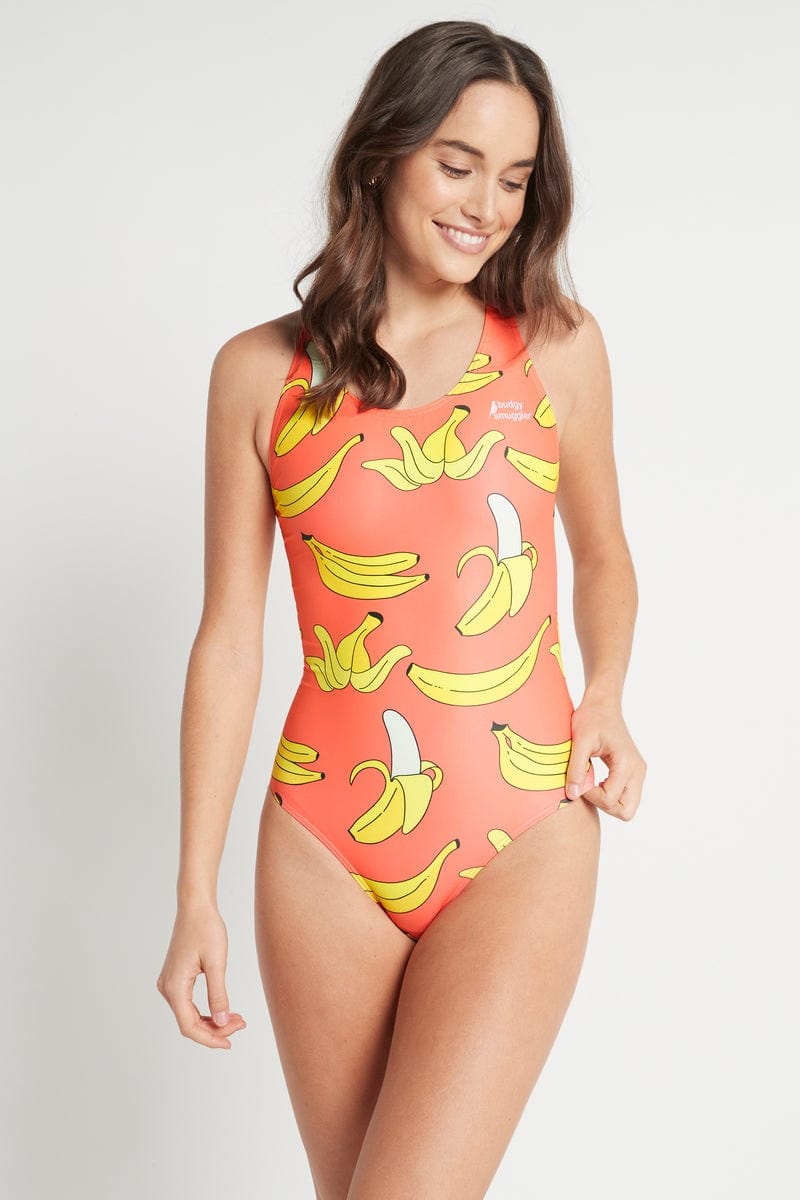 Thick Strap Racer in Cool Bananas