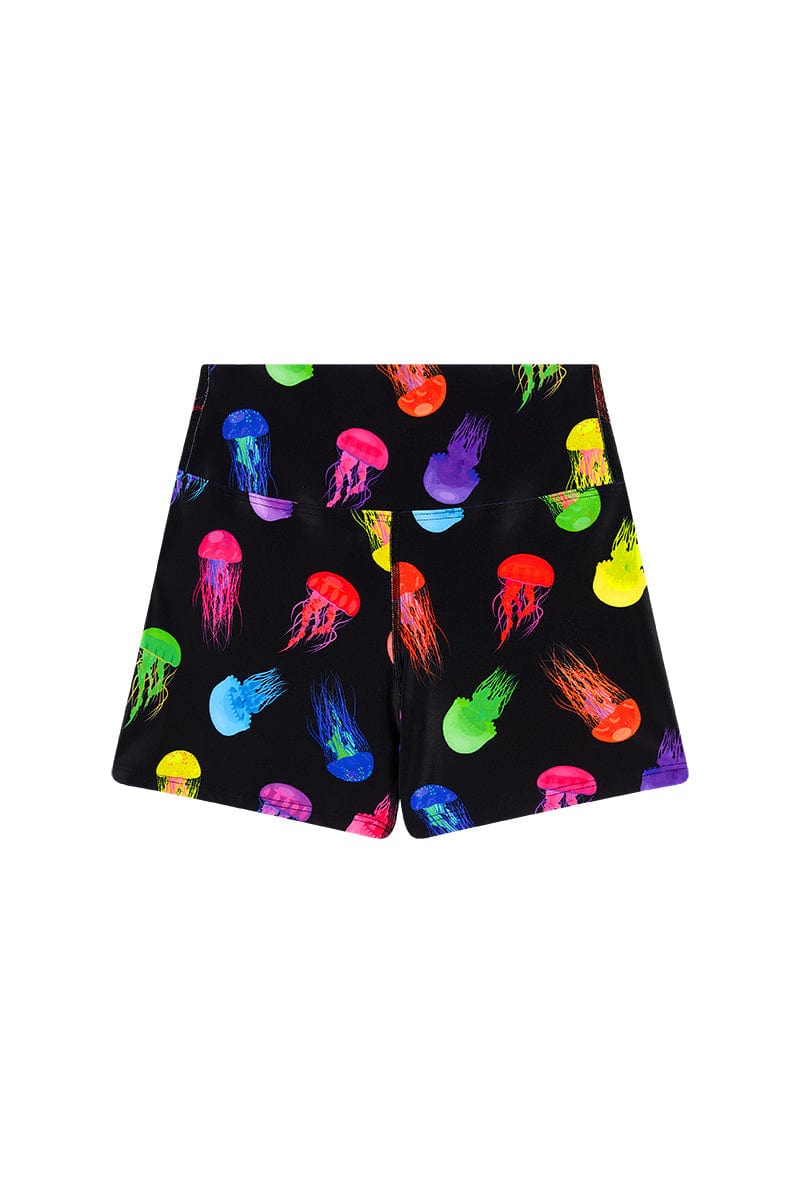 Booty Shorts in Pride Jellyfish