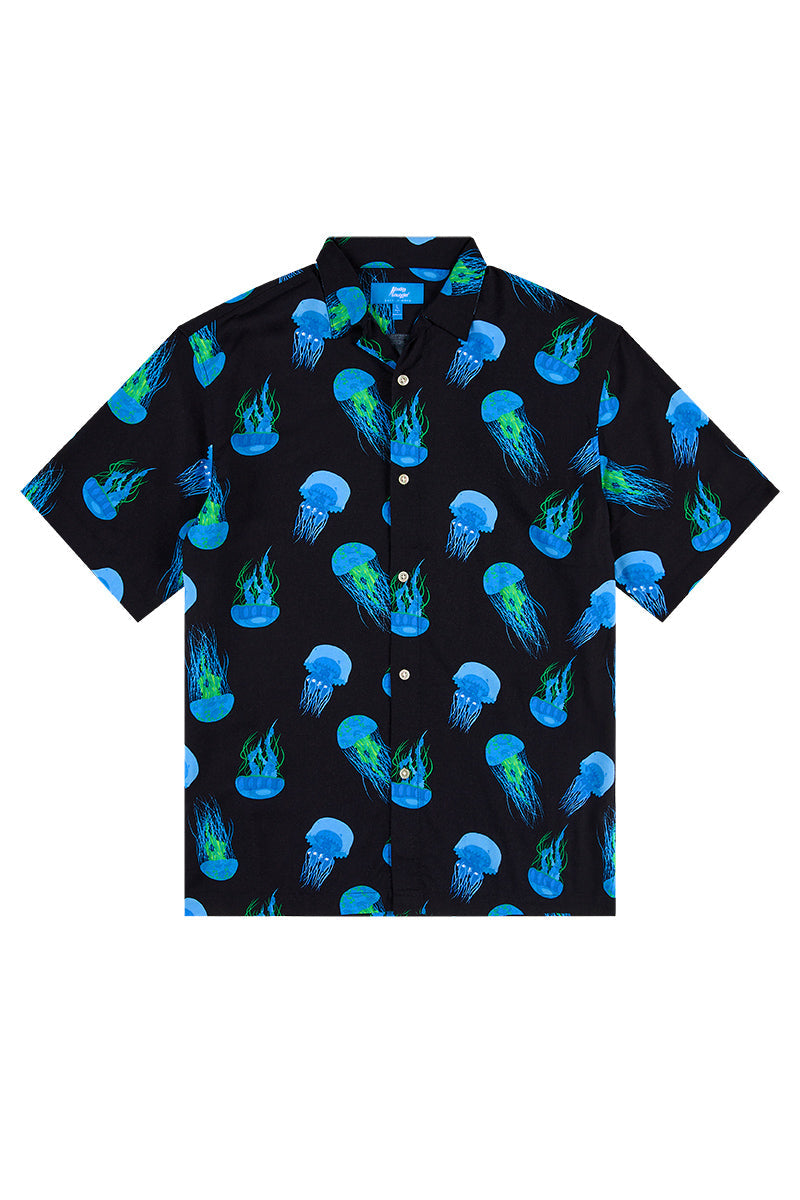 Hawaiian Party Shirt in Box Jelly Fish
