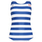Thick Strap Racer in Sailor Stripes