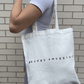 White Canvas Tote Bag