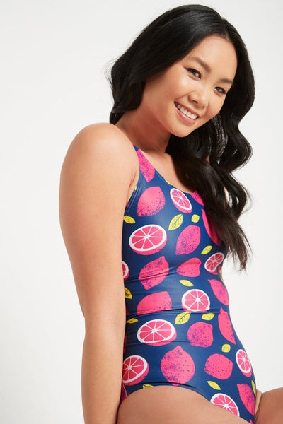 Coureur à sangles épaisses en limonade rose