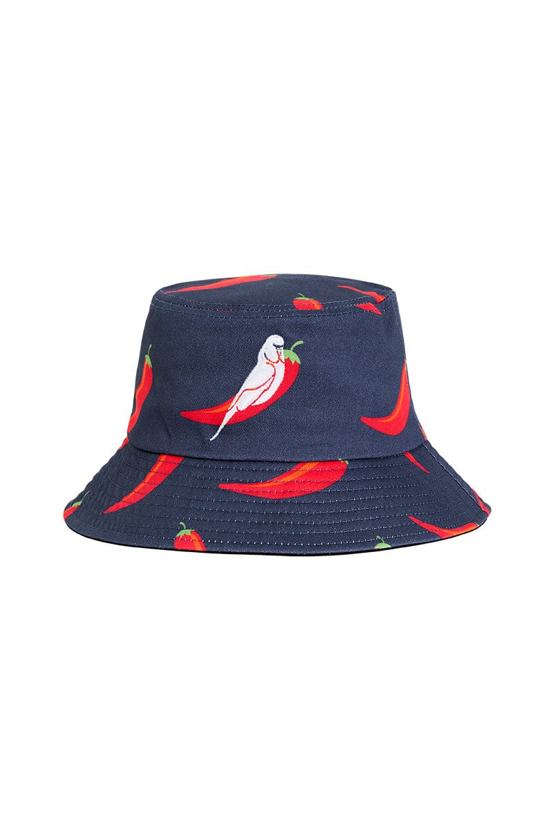 Bucket Hat in Midnight Chilli